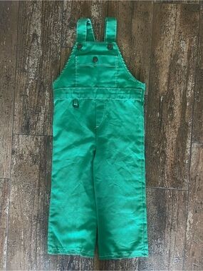 Buster Brown Green Kids Overalls 3T
